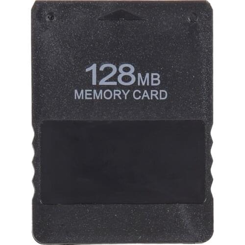 For PS2 64MB/128MB Memory Card Memory Expansion Cards Suitable for Sony Playstation 2 PS2 Black 64M/128M Memory Card Wholesale