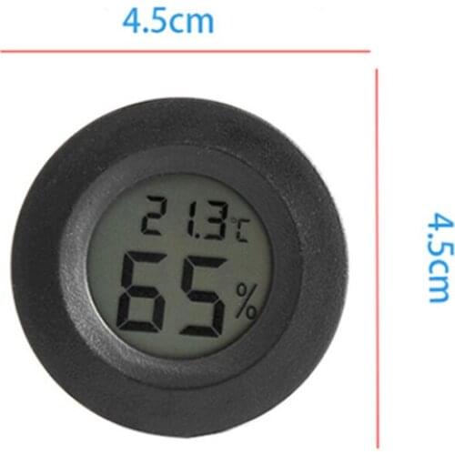 Mini Digital Thermometer Hygrometer Temperature and Humidity Indoor LCD Display Home Sensor Computer Room Hygrometer Gauge