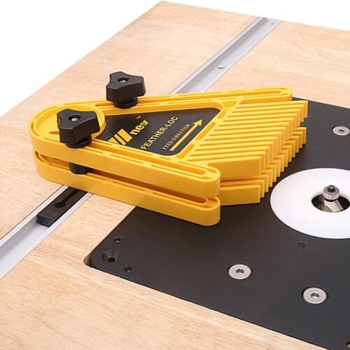 Multi-purpose Feather Loc Board Woodworking Safety Special Auxiliary Parts for Flip Router Electric Circular/Table/Band Saw