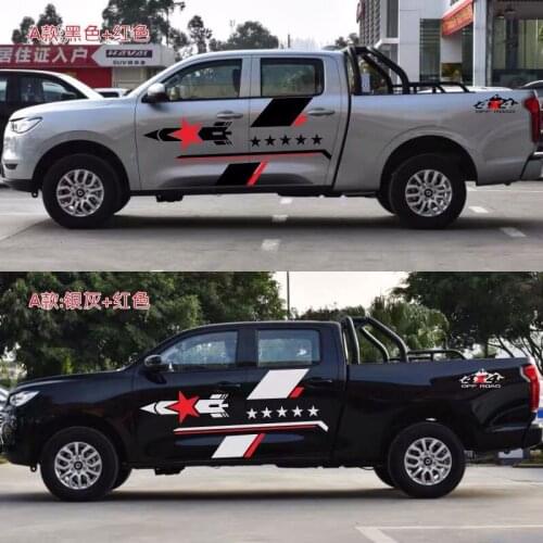Pickup truck stickers FOR POER GWM Ute body modification dedicated cross-country sports dedicated decorative decal accessories