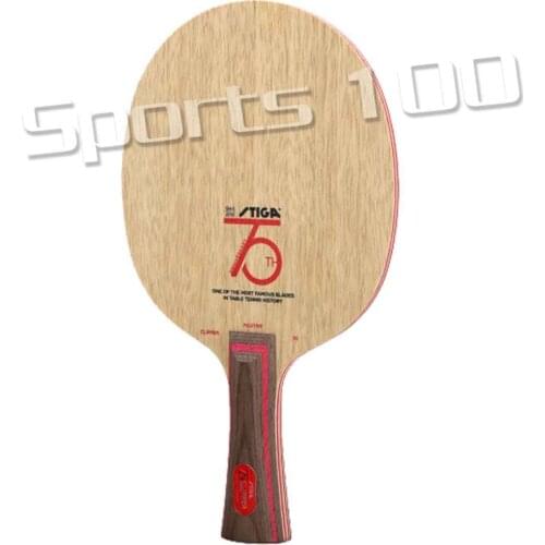 Original New Arrival Stiga 75th Anniversary Limited Edition 75 Clipper Table Tennis Racket Ping Pong Blade Raquete De Ping Pong