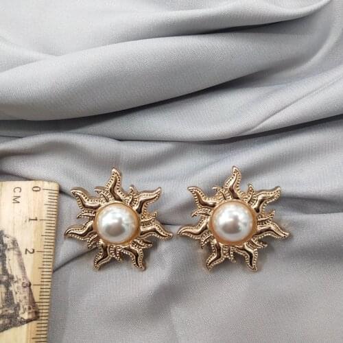 Earings Aros European And American Style Jewelry Personality, Retro Style, Fashionable Fashion, Trendy, Earrings, Womens D25