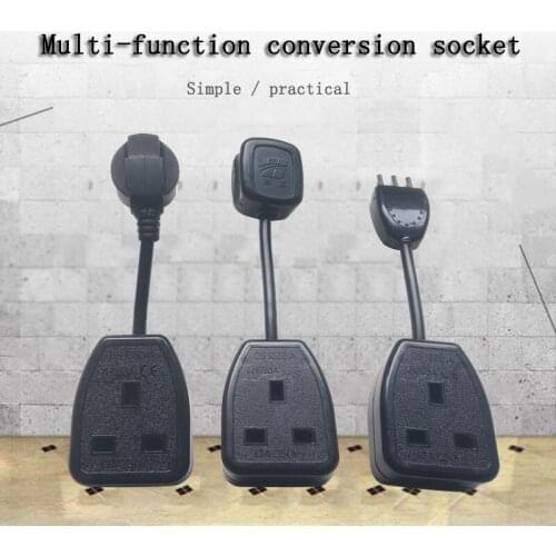 UK standard Male Female Butt plugs Power Extension Cord Plug Socket 13A 250V UK Hongkong Power Cord 0.5/1/1.5/2/3/5Meter