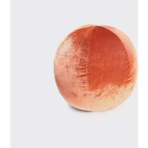 Cute Round Throw Pillows Soft Stuffed Toys Warm Chair Lounger Sofa Seat Cushion Support Waist Pads Photography Props