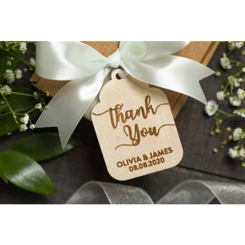 Wedding Favors Tags, Thank You Wedding Favors, Wedding Favors For Guests, Custom Wood Favors, Personalized Gifts For Guests, Eng