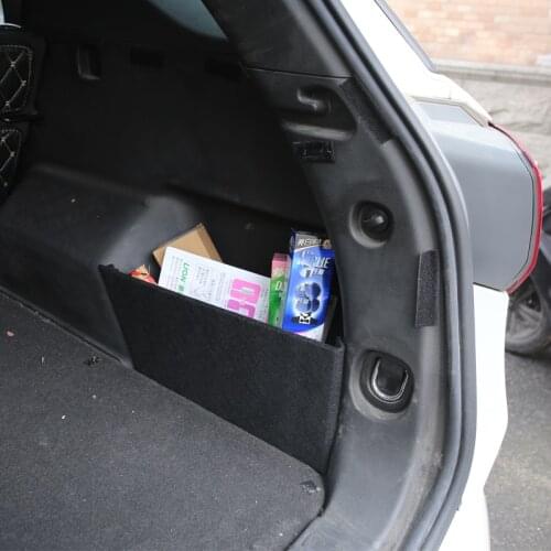 Foal Burning 1 PCS/SET Storage partitions on both sides of the trunk partition tail box For Chevrolet Equinox 2017 2018 2019