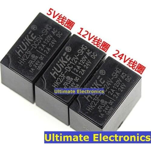 10pcs HK23F-DC5V-SHG HK23F-DC12V-SHG HK23F-DC24V-SHG 2A 5V 12V 24V 0.2W