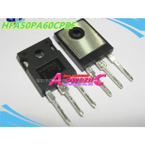 Aoweziic 2017+ 100% new imported original HFA50PA60CPBF HFA50PA60C TO-247 Fast Recovery Diode 50A 600V