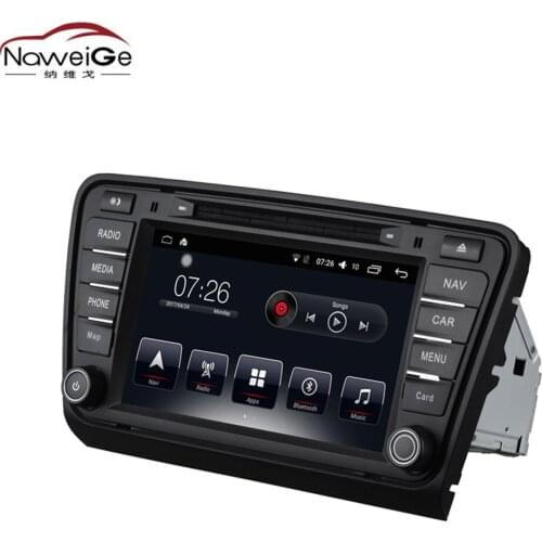 NaweiGe 8Inch T30 Android Octa core 8.1 2+32GB Car dvd for Skoda Octavia A7 2013-2014Autoradio GPS Navigation Car Multimedia for