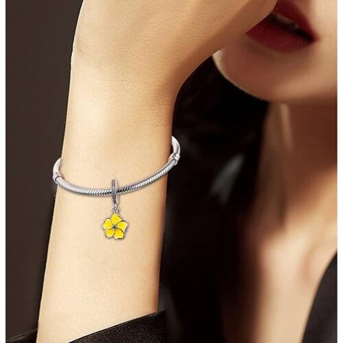 BEADS for Jewelry Making BraceletS Petals of Love cHarMs 100% 925 OrigiNal Sterling Silver Jewelry Free Shipping