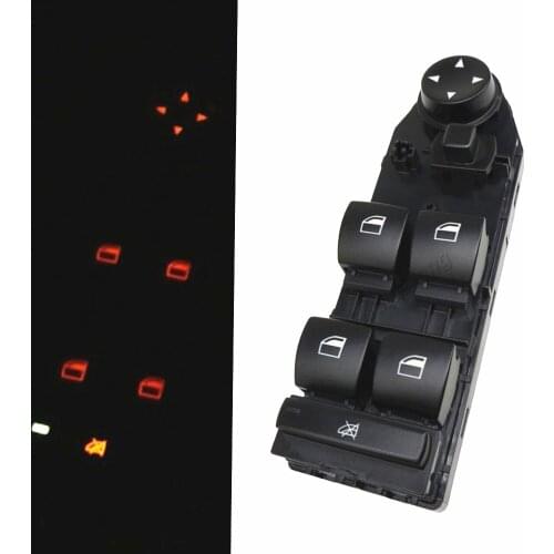 For BMW X3 E83 2.0d 2.0i 2.5i 3.0d 3.0i 61313414355 61313413431 High Match With Fold Function Front Driver Window Switch