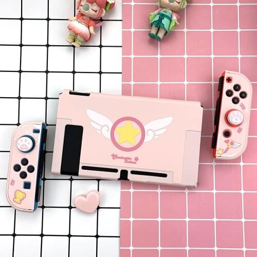 For Nintendo Switch NS JoyCon Controller Console Case Cover Cute PC Protector Shell Set Accessories Dropshipping