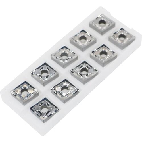 Indexable Carbide Turning Insert CNMG 432 Lathe Tool Insert CNMG120408-HA H01 Suitable for Processing Aluminum Alloy and Brass