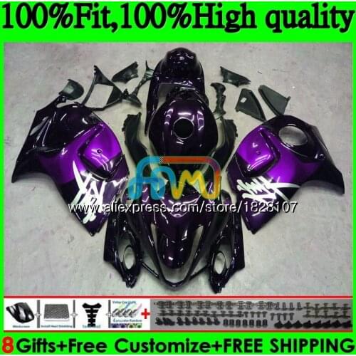 Injection For SUZUKI Hayabusa GSXR-1300 GSXR 1300 56BS.127 GSXR1300 08 09 Hot purple 10 11 12 2008 2009 2010 2011 2012 Fairing