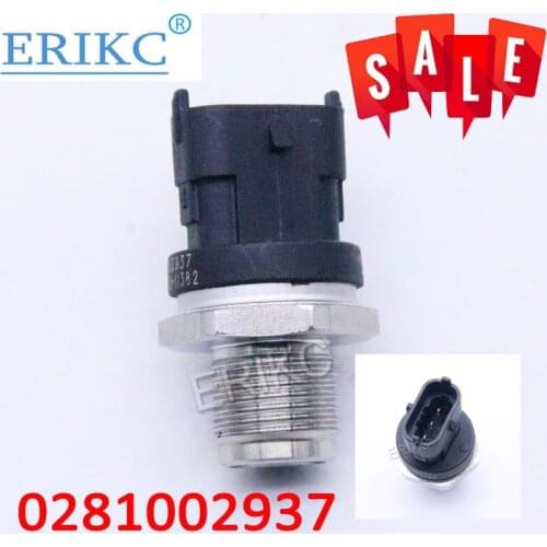 Best Promotion 1800 Bar Fuel Rail Pressure Sensor 0281002937 504247741 55207677 For CUMMINS VOLVO IVECO MAN FIAT JACK RENAULT