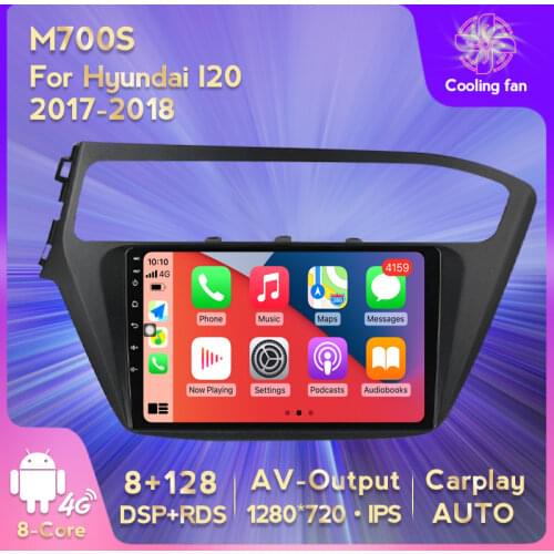 MEKEDE car video multimedia Autoradio player For Hyundai I20 2018 2019 Android system 6G RAM gps navigation head unit