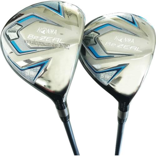 New Women Golf Clubs 3 5 HONMA BEZEAL 525 Golf Fairway Woods L Flex Graphite Shaft Wood Headcover Free Shipping