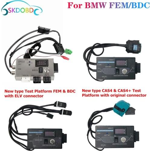 New Type for BMW FEM/BDC Test Platform for BMW F20 F30 F35 X5 X6 I3 FEM BDC Control Module with Gearbox Plug Directly Work