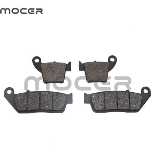 Motorcycle Front & Rear Brake Pads for Honda CRF250 R/X (04-15)/CRF450 (02-15) CRF250R CRF250X CRF450R CRF450X