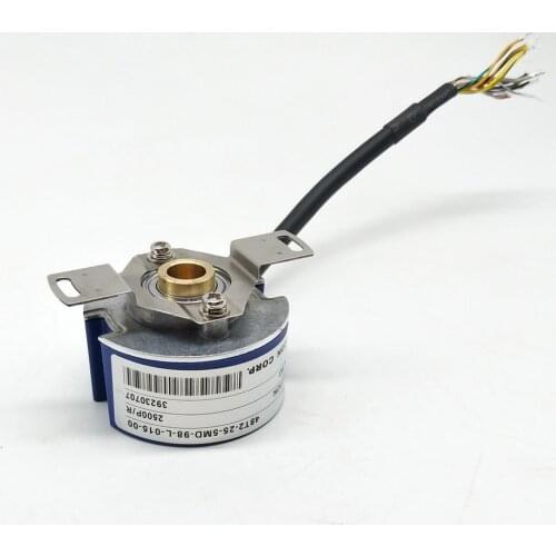 NEMICON rotary ecoder 9mm Taper Shaft 6 channel UVW signal Servo Encoder 48T2-25-5MD-98-L-015-00
