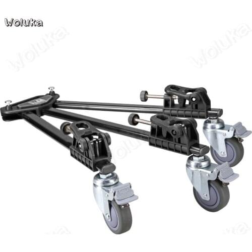 WeiFeng WT-600/WT-601 Professional tripod pulley Professional Video Camera Camcorder Foldable Tripod Dolly wheel CD50 T02