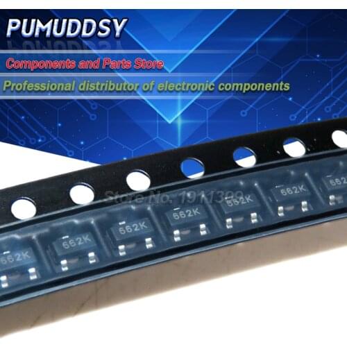 100PCS XC6206P332MR SOT-23 SOT XC6206P332 SOT23 XC6206 SMD(662K) 3.3V/0.5A Positive Fixed LDO Voltage new and IC