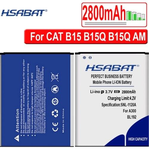 HSABAT 2800mAh B10-2 Battery BL192 For Caterpillar CAT B15 B15Q B15Q AM