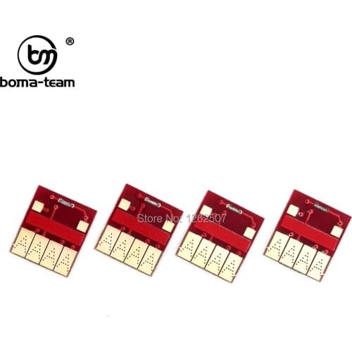 BOMA-TEAM 970 970XL HP970 HP971 Show ink level chip auto reset For HP x451 x476 x551 x576 ARC chip For HP 970 971 Ink Cartridges