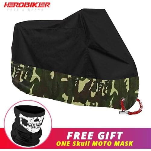 HEROBIKER Scooter Motorcycle Accessories Dustproof Raincoat Waterproof Bike Cover Funda Moto Motorcycle Cover Windproof Cover