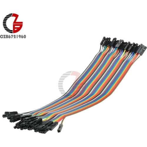 10 x 40PCS Dupont Wire Color Connector Cable 2.54mm 1P - 1P For Arduino