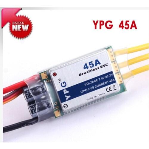GARTT YPG 45A(2-6S) Brushless Electronic Speed Controll ESC High Quality For ALIGN AZLRC TAROT 450 450L X3 X360 480Helicopter
