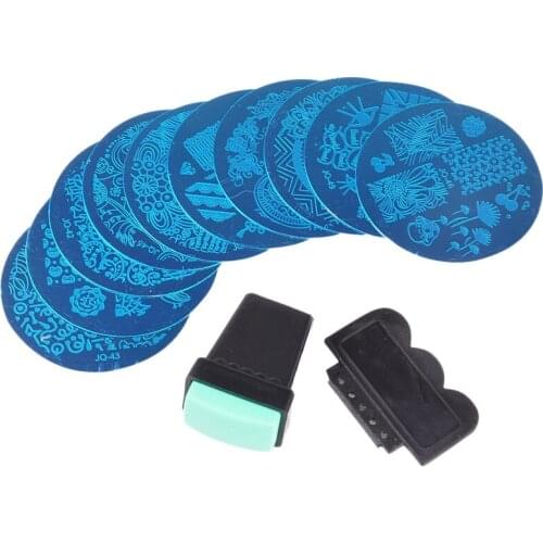 Nail Art Image Stamp Stamping Plates Manicure Template Nail Art Tools