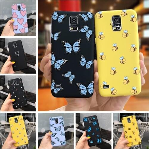Lovely Soft Silicon Case For Samsung S5 I9600 Phone Back Cases Cover For Samsung Galaxy S5 / S5 Neo / S5 Duos SM-G900 G903 G9006