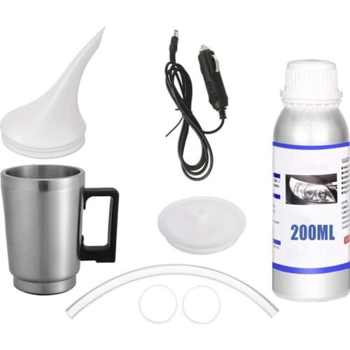 DIY Car Headlight Restoration Kit Atomizer Refurbish Fluid Lens Repair Kit lamp Renewal Headlight Renovation Atomizing Cup Set