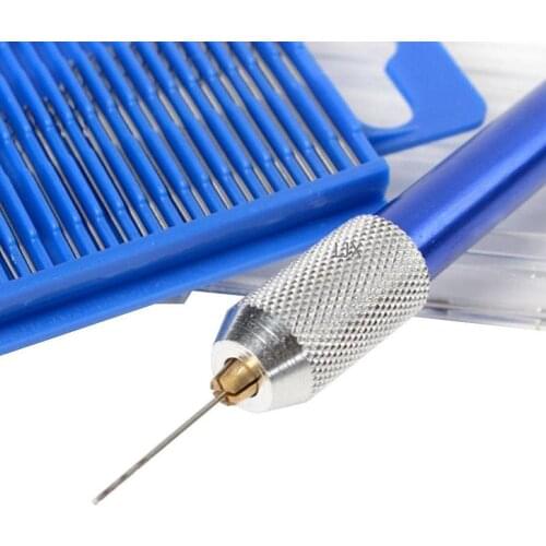 21pcs/set HSS Micro mini Twist Drill Bit Set Tiny Small Drilling Hand Aluminum Model Drill tools Drill Plastic/Wood Bits Micro