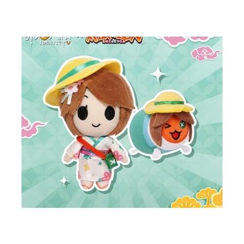 Official Limit Game Identity V Survivor Emma Gardener Hunter Ripper Jack Cute Plush Doll Keychain Postcard Set Cosplay Pendant