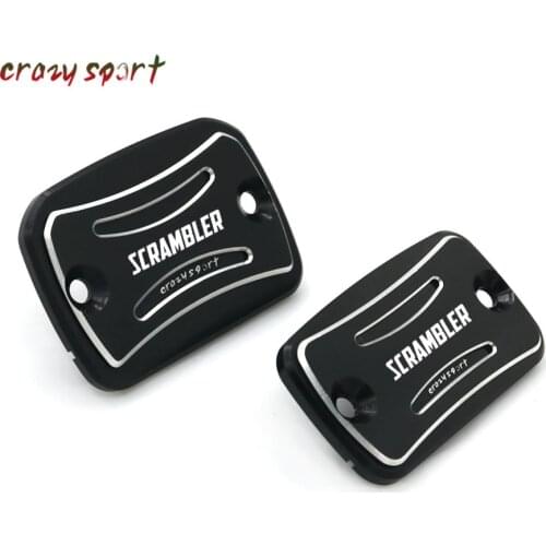 Front Brake Clutch Fluid Reservoir Cover Cap For DUCATI Hypermotard 796 2010-2012 Scrambler 1100 2018-2020 Motorcycle CNC