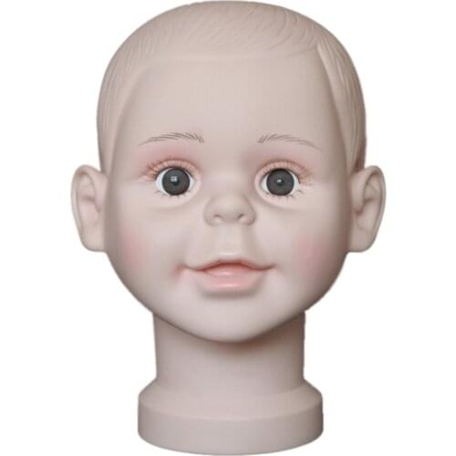 High quality kid Mannequin Head Hat Display Wig training head model head model child head model