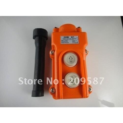 Rain Proof Up-down Two Pushbutton Crane Hoist Switche