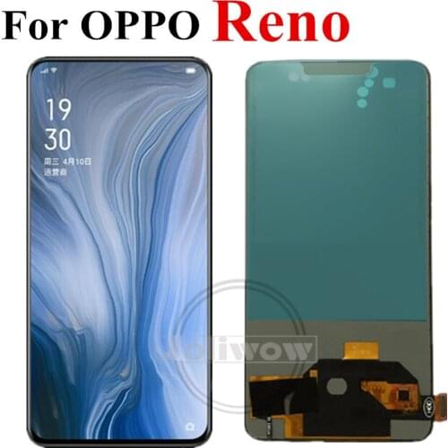 6.4" TFT LCD For OPPO Reno PCAM00, PCAT00, CPH1917 LCD Display Touch Screen Panel Digitizer Full Assembly Replacement