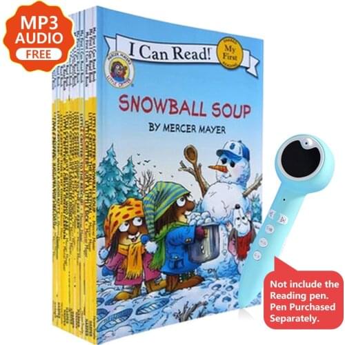 19 Books/Set +CD I Can Read Little Critter English Picture Story Book Kids Baby Early Education Parent-Child Reading Book Gifts