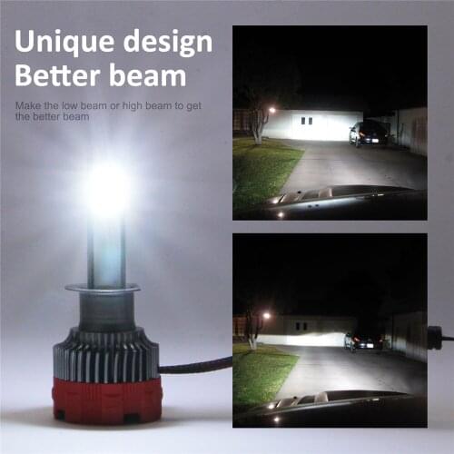 Car Haedlight 20000LM 6000K HB3 HB4 9005 9006 H3 H1 H8 H7 H4 H11 H9 9012 Bulb Canbus Led Car Headlight CSP CHIP 110W