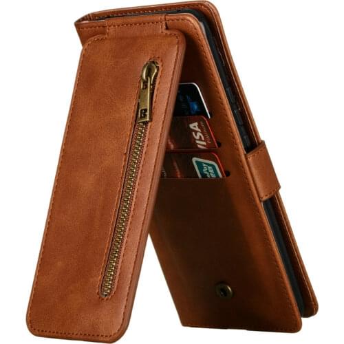 For Huawei Y 9 Prime 2019 Flip Case Leather Zipper Multifunction Wallet Card Slot for Huawei Y9 Prime 2019 Case Y9Prime Cover