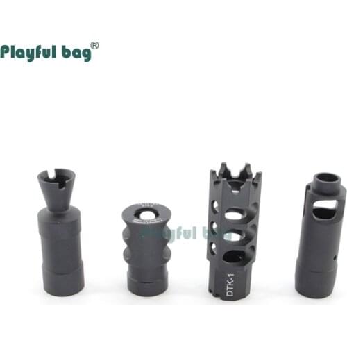 Playful bag DTK-1/DTK-2 Cap 14MM Reverse Thread Decorative Cap Upgrade Material CS Accessories Tactical Parts LA01