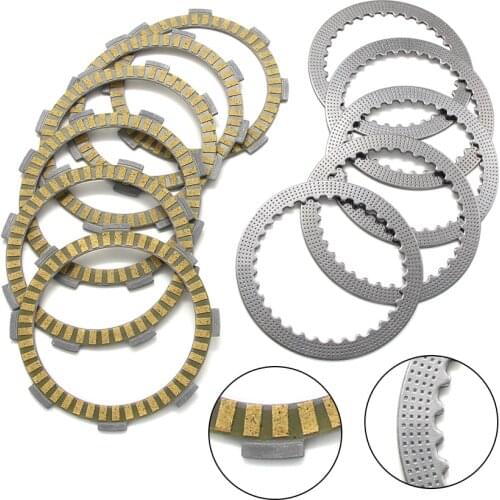 Motorcycle Clutch Friction Plates Disc Set For Honda CRF150 CRF150R CRF150RB 2007 2008 2009-2017 OEM:22321-KSE-670 22201-GBF-B40