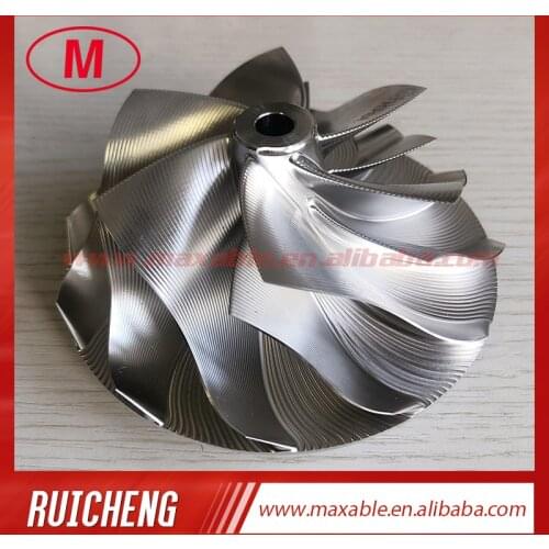 GT42 80.00/106.50m 6+6 blades point milling high performance turbo milling/aluminum 2618 /billet compressor wheel