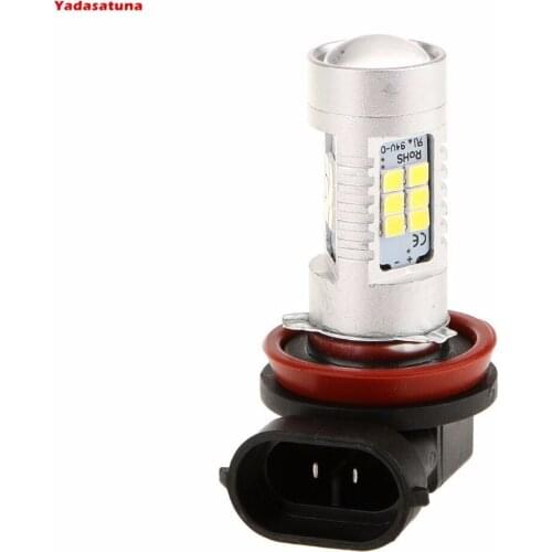 Lampada Super Forte H11 H64211 PGJ19-2 21 Led Cree 3535 Chips Neblina For Mitsubishi L200 Triton For Honda Civic Fit City