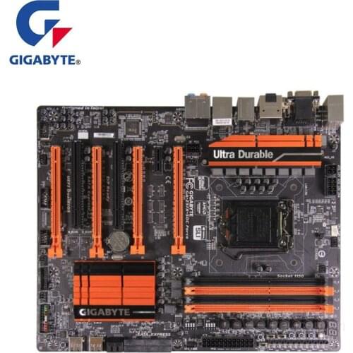 For Gigabyte GA-Z97X-SOC Force Z97X-SOC Force Motherboard LGA1150 For Intel Z97 Used Desktop Mainboard SATA PCI-E X16 3.0