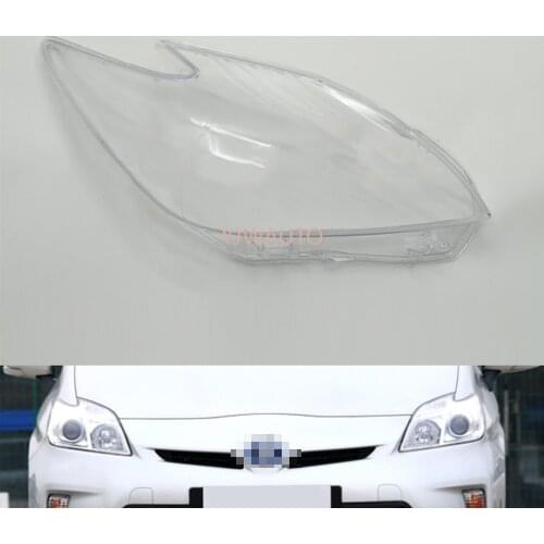 For Toyota Prius 2010 2011 2012 Headlamp Cover Car Replacement Clear Auto Shell Car Headlight Lens