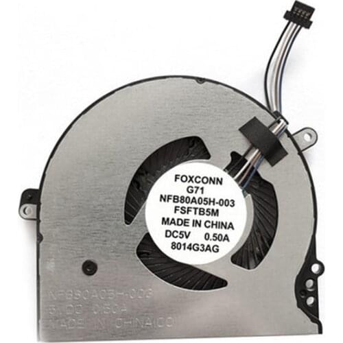 New NFB80A05H-003 for HP Pavilion 15-CC700 15-CC708TX 15-CC715TX CPU Cooling Fan 927918-001 FOXCONN G71 FSFTB5M